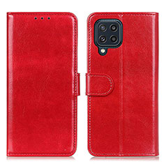 Coque Portefeuille Livre Cuir Etui Clapet M07L pour Samsung Galaxy M32 4G Rouge