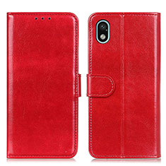 Coque Portefeuille Livre Cuir Etui Clapet M07L pour Sony Xperia Ace III Rouge