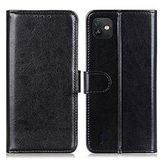 Coque Portefeuille Livre Cuir Etui Clapet M07L pour Wiko Y82 Noir