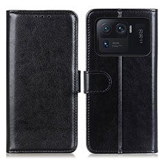 Coque Portefeuille Livre Cuir Etui Clapet M07L pour Xiaomi Mi 11 Ultra 5G Noir
