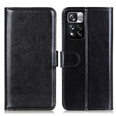 Coque Portefeuille Livre Cuir Etui Clapet M07L pour Xiaomi Mi 11i 5G (2022) Noir