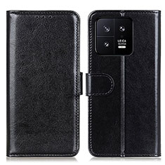 Coque Portefeuille Livre Cuir Etui Clapet M07L pour Xiaomi Mi 13 Pro 5G Noir