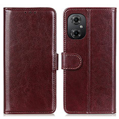 Coque Portefeuille Livre Cuir Etui Clapet M07L pour Xiaomi Poco M4 5G Marron