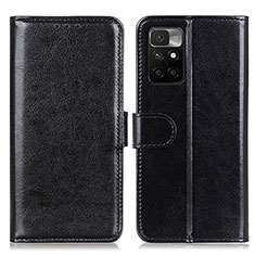 Coque Portefeuille Livre Cuir Etui Clapet M07L pour Xiaomi Redmi 10 4G Noir