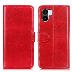 Coque Portefeuille Livre Cuir Etui Clapet M07L pour Xiaomi Redmi A1 Rouge