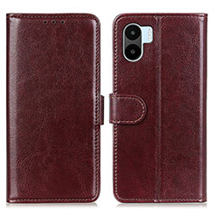 Coque Portefeuille Livre Cuir Etui Clapet M07L pour Xiaomi Redmi A2 Marron