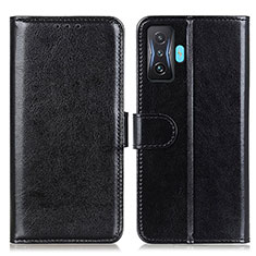 Coque Portefeuille Livre Cuir Etui Clapet M07L pour Xiaomi Redmi K50 Gaming 5G Noir