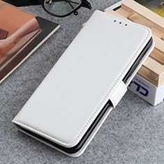 Coque Portefeuille Livre Cuir Etui Clapet M07L pour Xiaomi Redmi Note 10S 4G Blanc