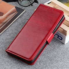 Coque Portefeuille Livre Cuir Etui Clapet M07L pour Xiaomi Redmi Note 10S 4G Rouge