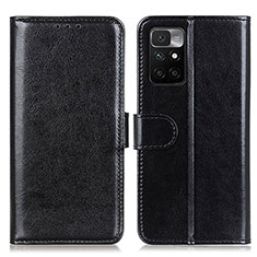 Coque Portefeuille Livre Cuir Etui Clapet M07L pour Xiaomi Redmi Note 11 4G (2021) Noir