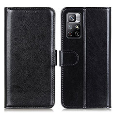 Coque Portefeuille Livre Cuir Etui Clapet M07L pour Xiaomi Redmi Note 11 5G Noir