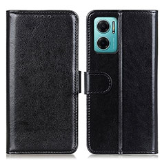 Coque Portefeuille Livre Cuir Etui Clapet M07L pour Xiaomi Redmi Note 11E 5G Noir