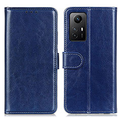 Coque Portefeuille Livre Cuir Etui Clapet M07L pour Xiaomi Redmi Note 12S Bleu