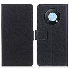 Coque Portefeuille Livre Cuir Etui Clapet M08L pour Huawei Enjoy 50 Pro Noir