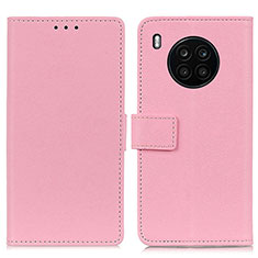 Coque Portefeuille Livre Cuir Etui Clapet M08L pour Huawei Honor 50 Lite Rose