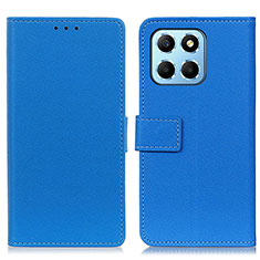 Coque Portefeuille Livre Cuir Etui Clapet M08L pour Huawei Honor 70 Lite 5G Bleu