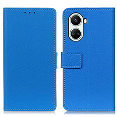 Coque Portefeuille Livre Cuir Etui Clapet M08L pour Huawei Nova 10 SE Bleu