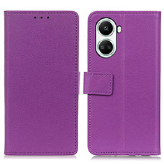 Coque Portefeuille Livre Cuir Etui Clapet M08L pour Huawei Nova 10 SE Violet