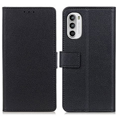 Coque Portefeuille Livre Cuir Etui Clapet M08L pour Motorola Moto Edge (2022) 5G Noir