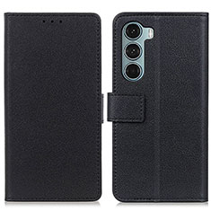 Coque Portefeuille Livre Cuir Etui Clapet M08L pour Motorola Moto Edge S30 5G Noir