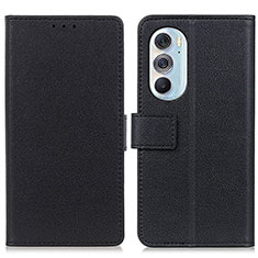 Coque Portefeuille Livre Cuir Etui Clapet M08L pour Motorola Moto Edge X30 5G Noir