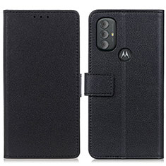 Coque Portefeuille Livre Cuir Etui Clapet M08L pour Motorola Moto G Power (2022) Noir