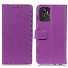 Coque Portefeuille Livre Cuir Etui Clapet M08L pour Motorola Moto G Power 5G (2023) Violet