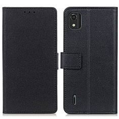 Coque Portefeuille Livre Cuir Etui Clapet M08L pour Nokia C2 2nd Edition Noir