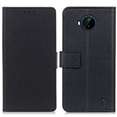 Coque Portefeuille Livre Cuir Etui Clapet M08L pour Nokia C20 Plus Noir