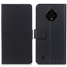 Coque Portefeuille Livre Cuir Etui Clapet M08L pour Nokia C200 Noir