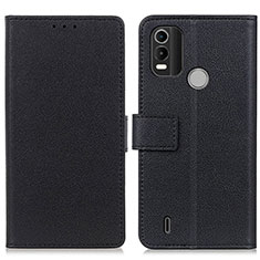 Coque Portefeuille Livre Cuir Etui Clapet M08L pour Nokia C21 Plus Noir