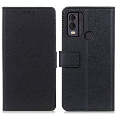 Coque Portefeuille Livre Cuir Etui Clapet M08L pour Nokia C22 Noir