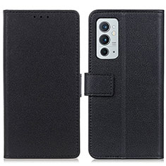 Coque Portefeuille Livre Cuir Etui Clapet M08L pour OnePlus 9RT 5G Noir