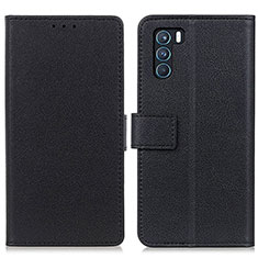 Coque Portefeuille Livre Cuir Etui Clapet M08L pour Oppo K9 Pro 5G Noir