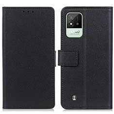 Coque Portefeuille Livre Cuir Etui Clapet M08L pour Realme C11 (2021) Noir