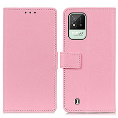 Coque Portefeuille Livre Cuir Etui Clapet M08L pour Realme C11 (2021) Rose