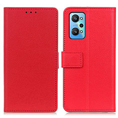 Coque Portefeuille Livre Cuir Etui Clapet M08L pour Realme GT Neo 3T 5G Rouge