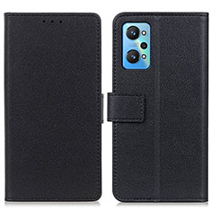 Coque Portefeuille Livre Cuir Etui Clapet M08L pour Realme GT2 5G Noir