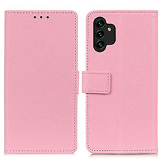 Coque Portefeuille Livre Cuir Etui Clapet M08L pour Samsung Galaxy A13 5G Rose