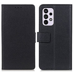 Coque Portefeuille Livre Cuir Etui Clapet M08L pour Samsung Galaxy A33 5G Noir