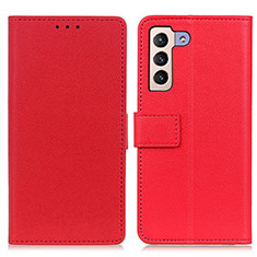 Coque Portefeuille Livre Cuir Etui Clapet M08L pour Samsung Galaxy S22 Plus 5G Rouge