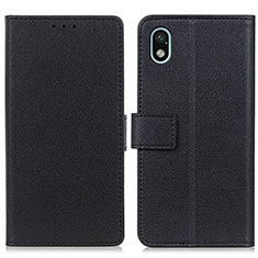 Coque Portefeuille Livre Cuir Etui Clapet M08L pour Sony Xperia Ace III SO-53C Noir