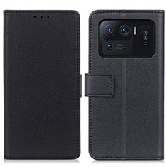 Coque Portefeuille Livre Cuir Etui Clapet M08L pour Xiaomi Mi 11 Ultra 5G Noir