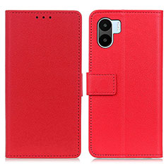 Coque Portefeuille Livre Cuir Etui Clapet M08L pour Xiaomi Poco C50 Rouge