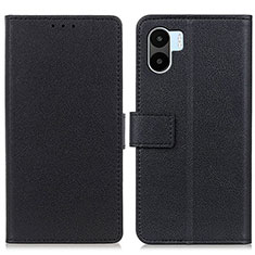 Coque Portefeuille Livre Cuir Etui Clapet M08L pour Xiaomi Poco C51 Noir