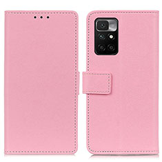 Coque Portefeuille Livre Cuir Etui Clapet M08L pour Xiaomi Redmi 10 (2022) Rose