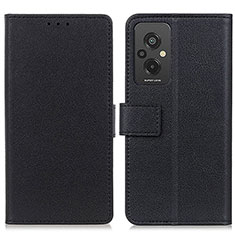 Coque Portefeuille Livre Cuir Etui Clapet M08L pour Xiaomi Redmi 11 Prime 4G Noir