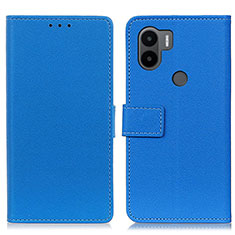 Coque Portefeuille Livre Cuir Etui Clapet M08L pour Xiaomi Redmi A1 Plus Bleu