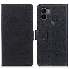 Coque Portefeuille Livre Cuir Etui Clapet M08L pour Xiaomi Redmi A1 Plus Noir