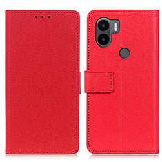 Coque Portefeuille Livre Cuir Etui Clapet M08L pour Xiaomi Redmi A1 Plus Rouge